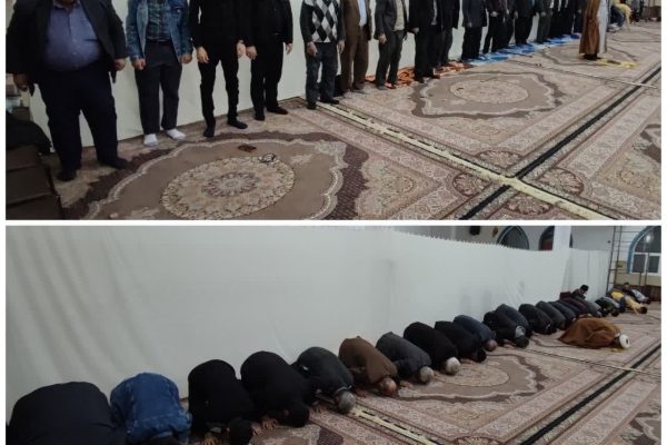 شرکت پر رنگ اهالی در نمازهای جماعت+تصاویر