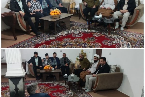 عیادت از بردار بسیجی هادی رحیمی + تصاویر