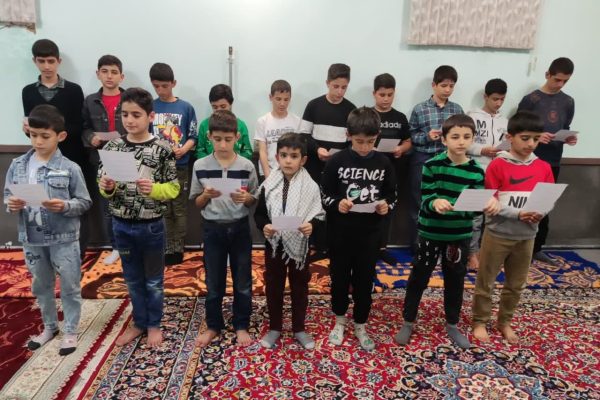 جلسات تمرین گروه سرود شهید القدس+تصاویر