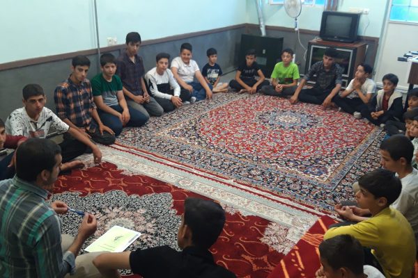 برگزاری کلاس صالحین+تصاویر